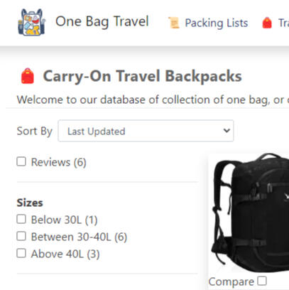 Onebag.Travel